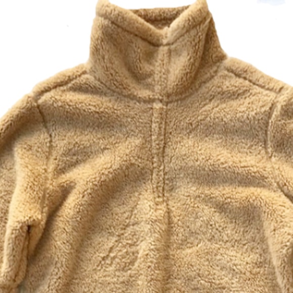 Athleta Jackets & Blazers - Athleta Teddy Fleece Quarter Zip Warm Pullover XS